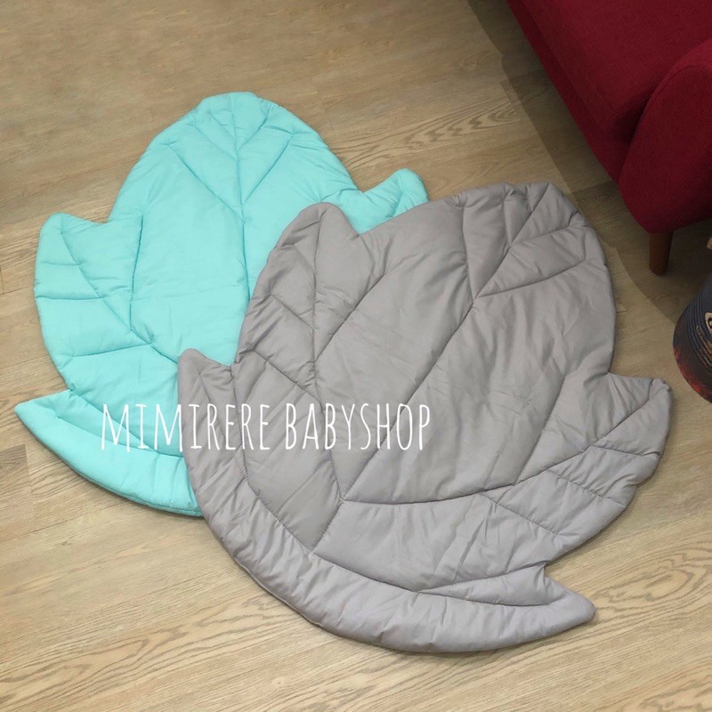 MIMIRERE Mapple Leaf Playmat Bed Cover | Multifunction Playmat Bentuk Bad Cover Room Decor