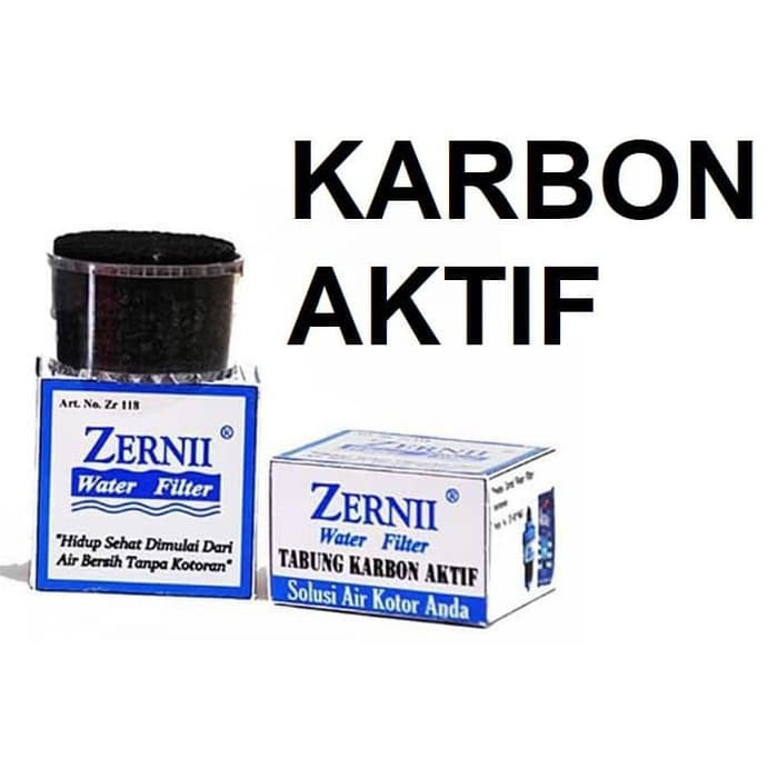 KARBON AKTIF ZERNII FILTER KRAN | SARINGAN KRAN