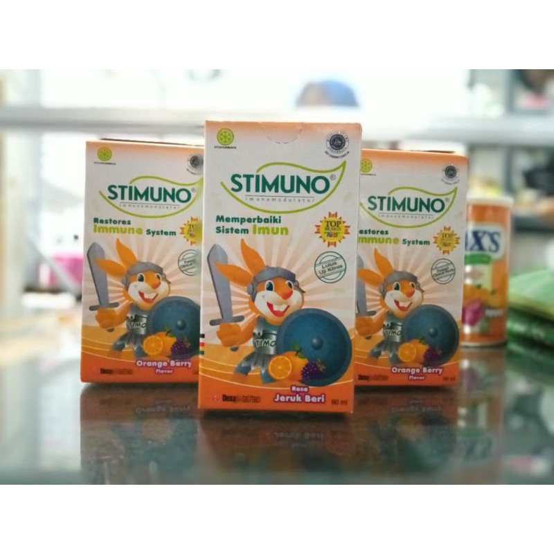 STIMUNO SIRUP 60 ML RASA ORANGE BERRY - ED 09/2023