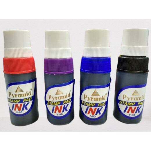 Tinta Stempel Pyramid / Tinta Bak Stempel Merk Pyramid