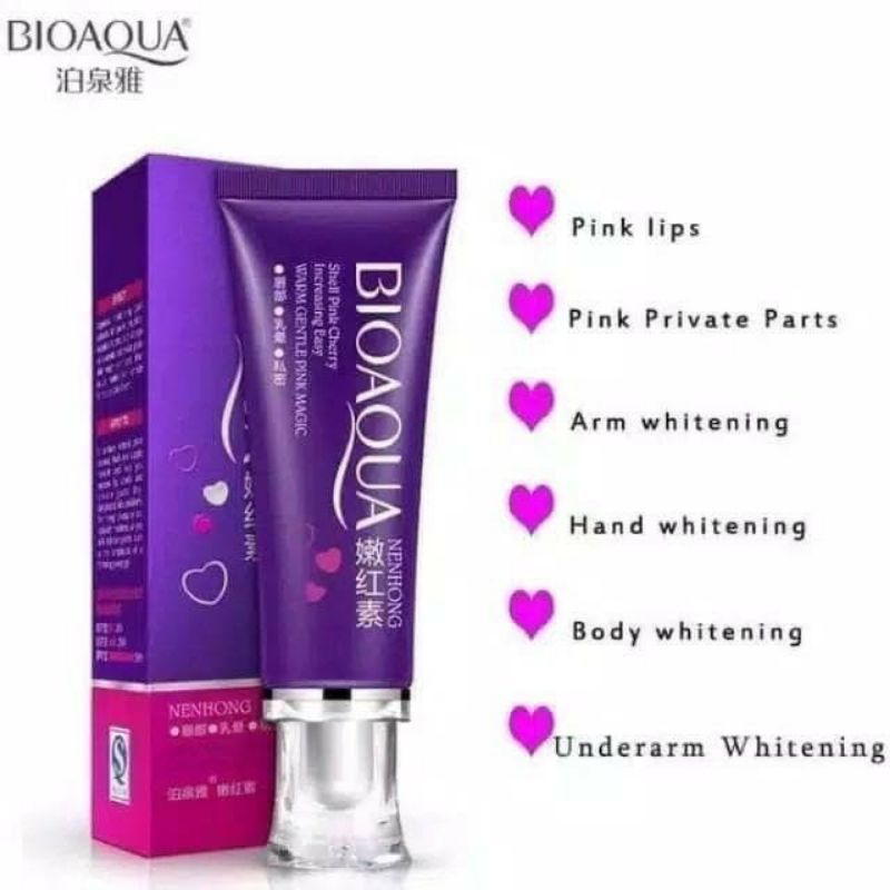 BIOAQUA CREAM NENHONG MAGIC LIPS Pencerah Ketiak Paha Pemerah Puting