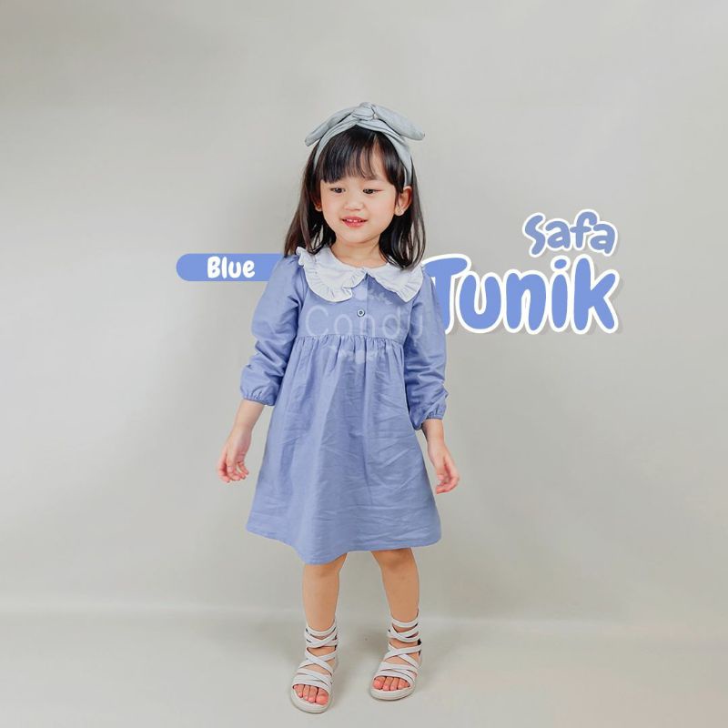 TUNIK SAFA ANAK PEREMPUAN 2-5TAHUN BY CANDY