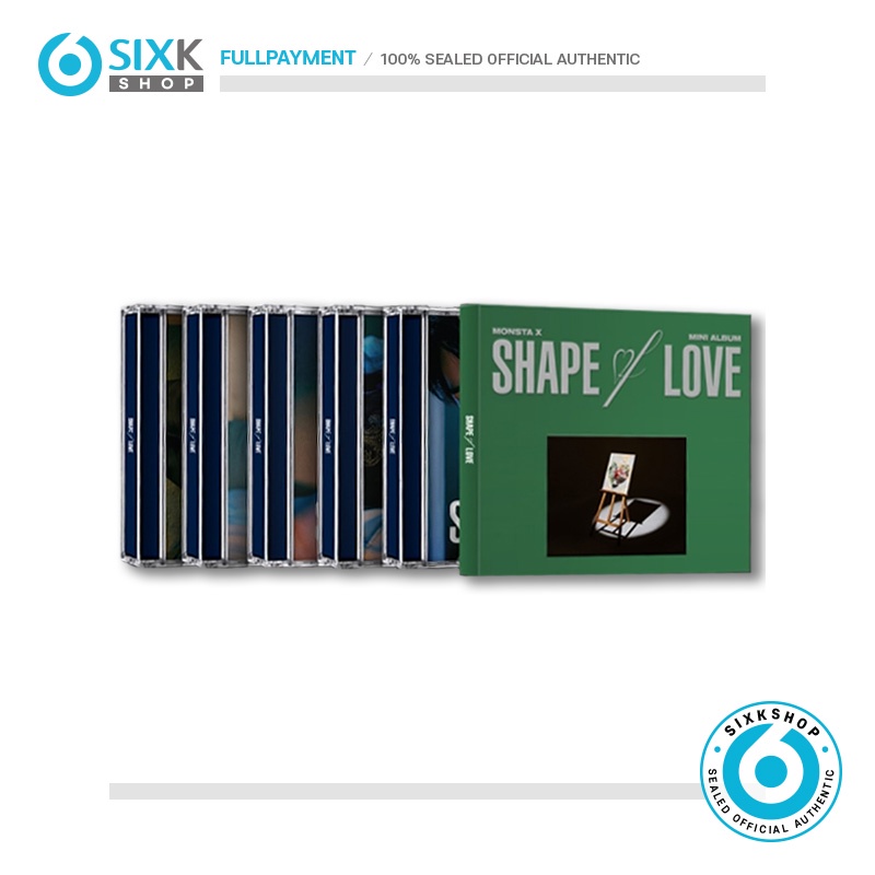 (Jewel Special SET) MONSTA X - Mini Album SHAPE of LOVE