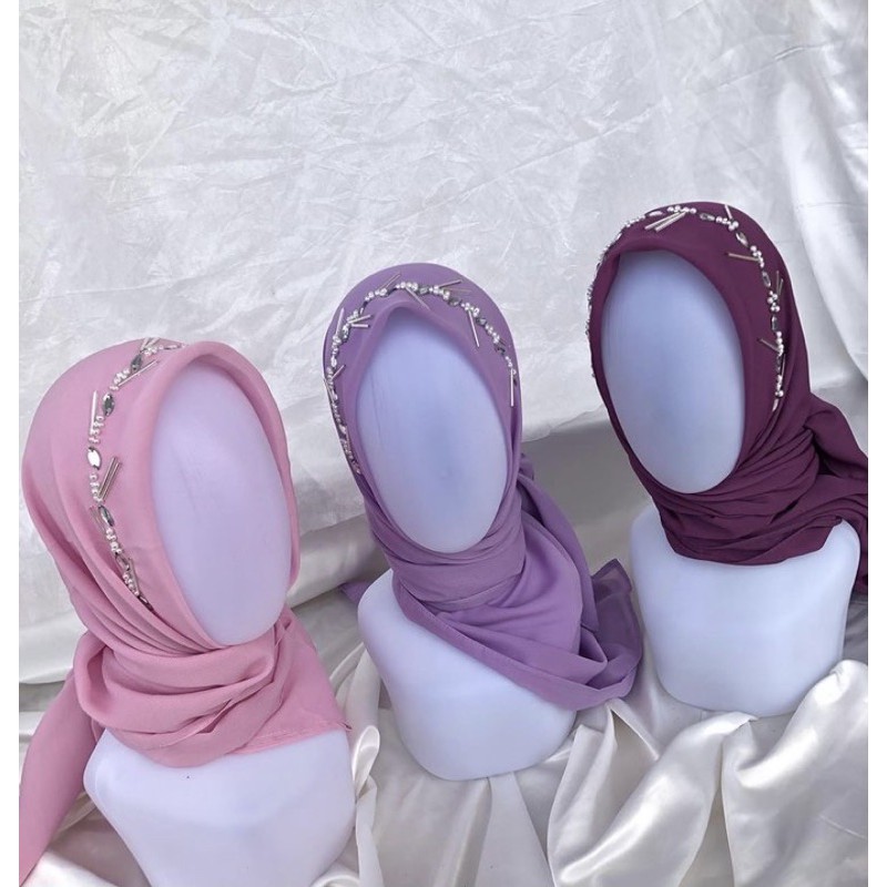Jilbab SEGI EMPAT PAYET PART ll BELLA SQUARE KERUDUNG SEGIEMPAT PAYET BANDO