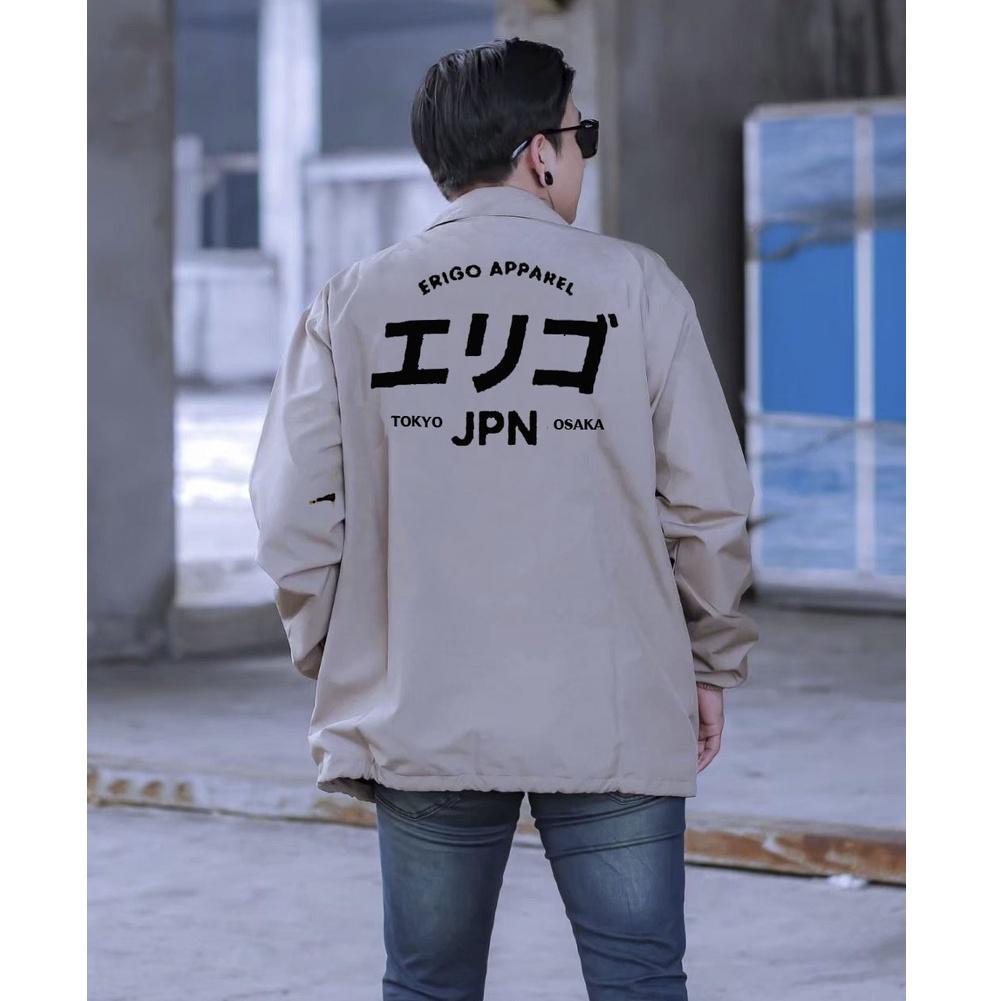 [KODE ZVNF9] Coach erigo Jacket remaja Apparel NAGA jepang jaket pria wanita jacket distro remaja ke