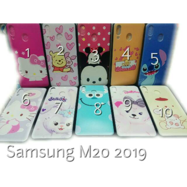 Case fuze casing cartoon Stella Samsung M20 2019