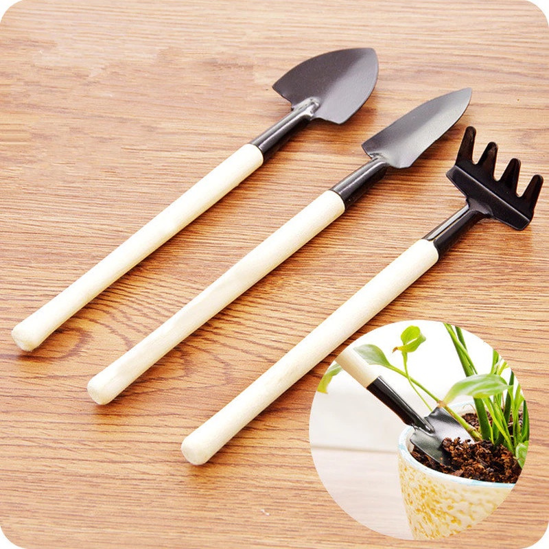 EPOCH Set Sekop Mini Tanaman Hias Shovel Spade Gardening Tools 3 PCS