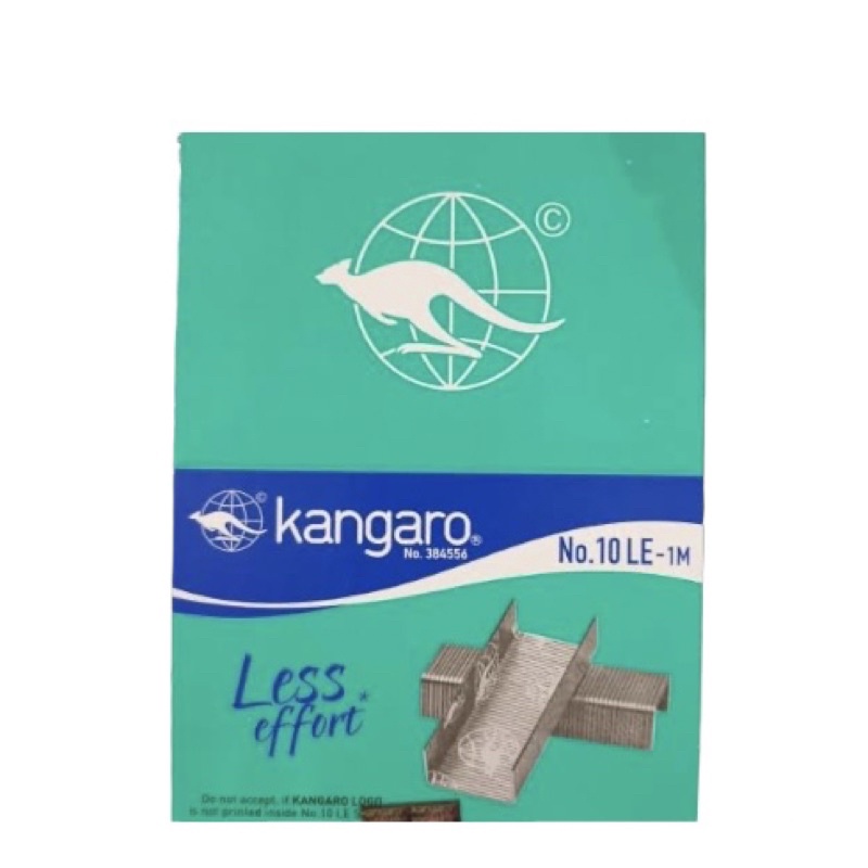 

Staples Kangaro - Isi Stapler No 10 LE (pak/20box) Grosir