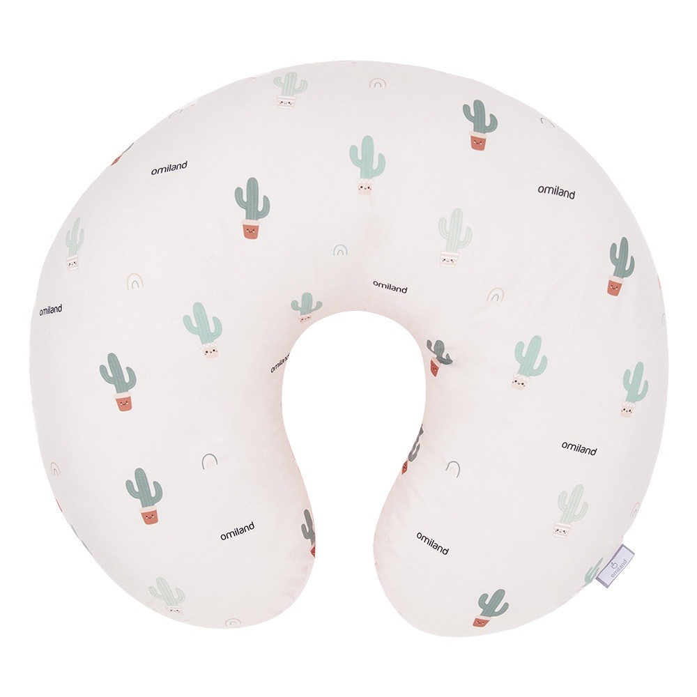 Omiland OB3122 Bantal Ibu Menyusui + Bantal Lengan Cactus Series