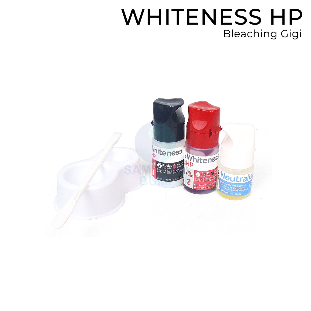 WHITENESS HP RED FGM Pemutih Gigi Bleaching Whitening Teeth