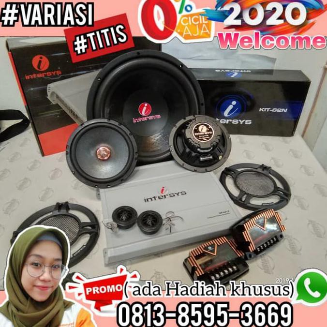 Paket Audio Mobil Intersys Lengkap Bergaransi