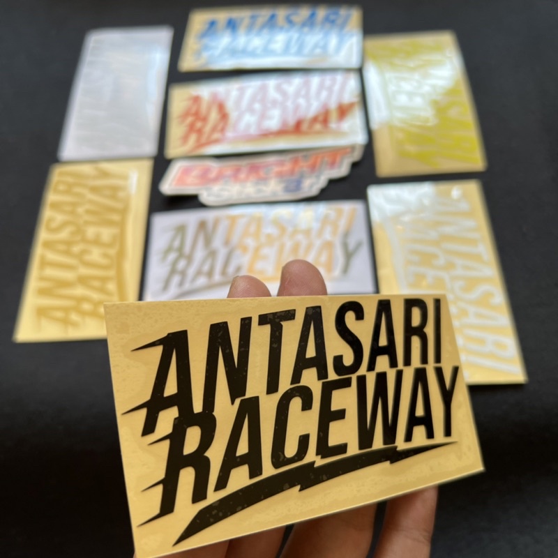 STICKER STIKER ANTASARI RACEWAY CUTTING