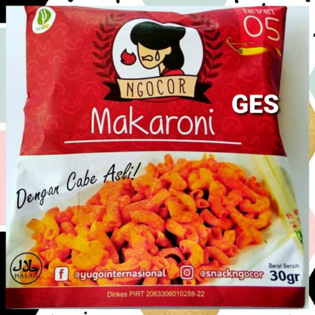 

MAKARONI NGOCOR PEDAS LEVEL 5