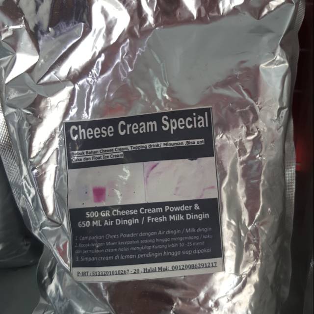 

Chesse tea foam reguler