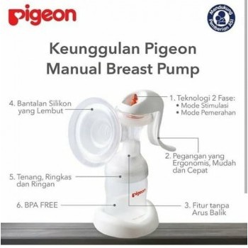 Pompa Asi Pigeon Manual Breast Pump Original 6488