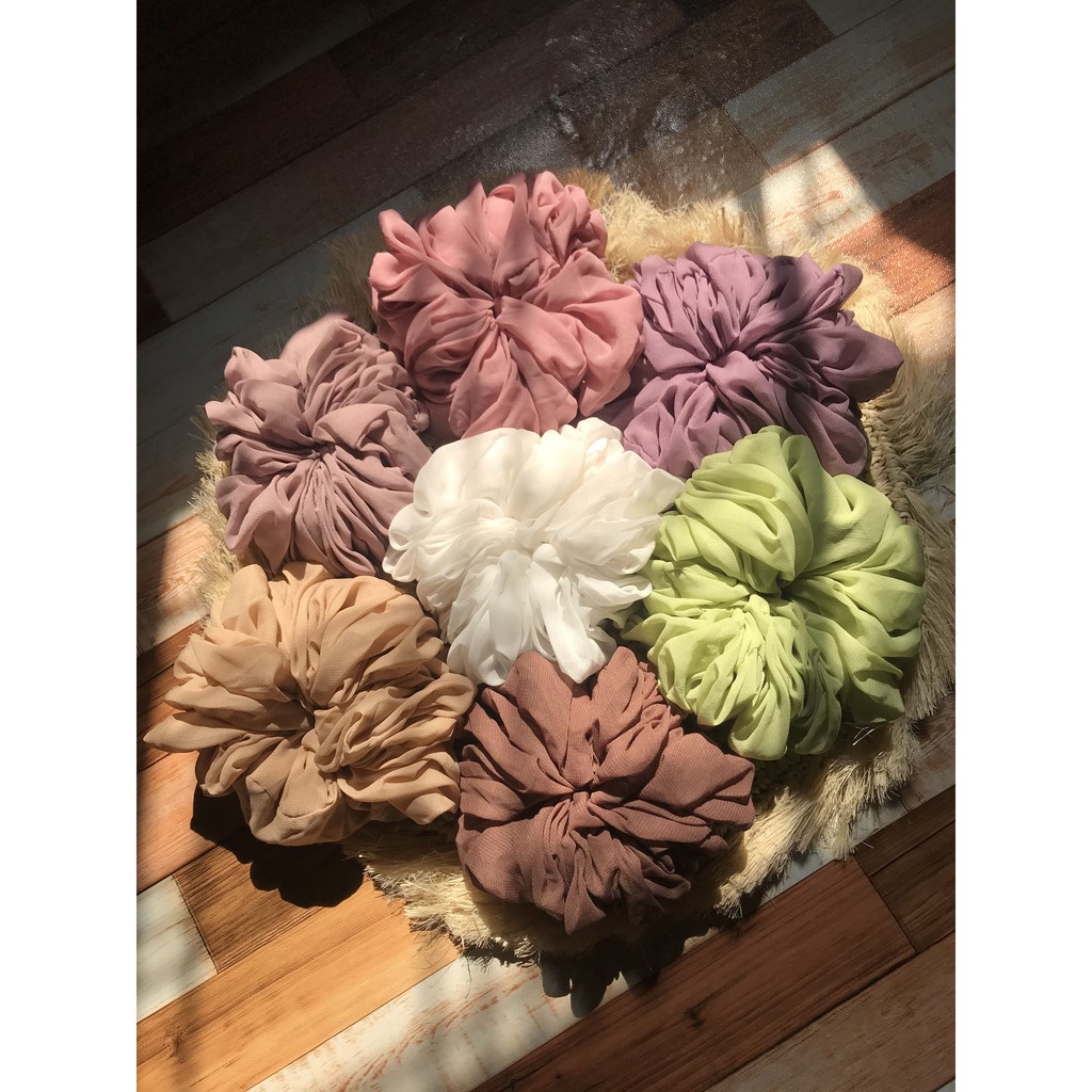 CEPOLAN HIJAB // SCRUNCHIE by Newfavmdn