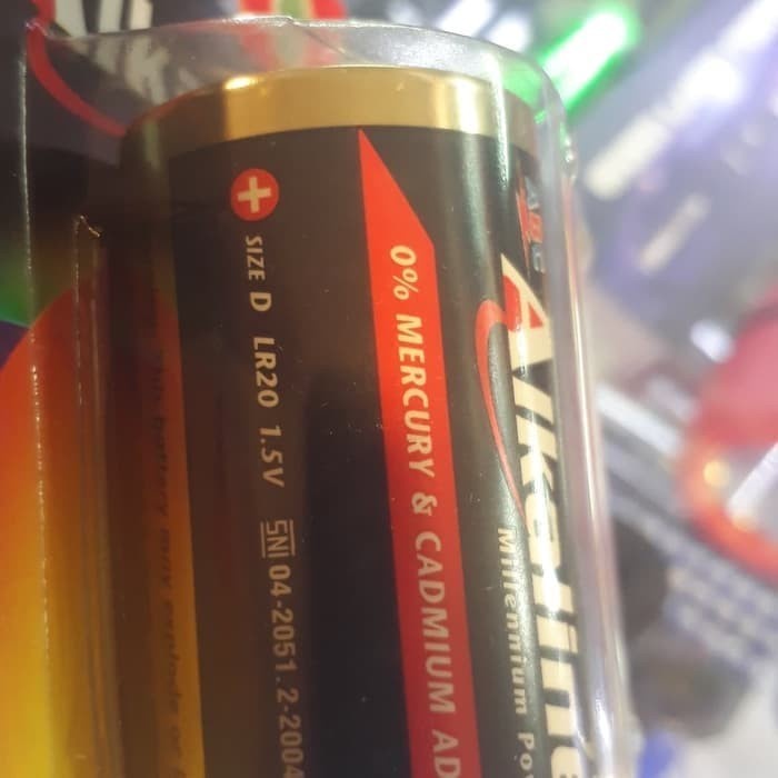 Baterai alkaline LR20