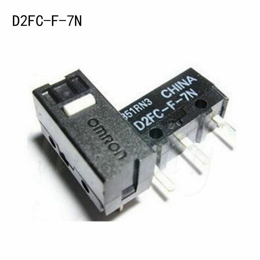 Omron D2FC-F-7N  D2FCF7N Micro Switch Microswitch Tombol Mouse Saklar 3 Pin