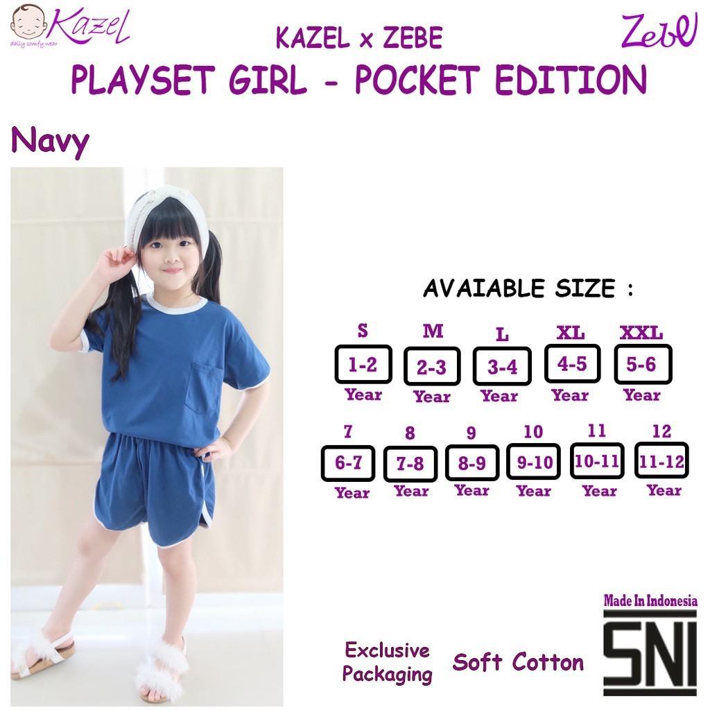 ZEBE PLAYSET GIRL POCKET EDITION 6-11THN (1STEL)