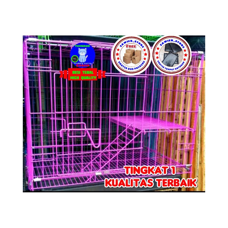 KANDANG KUCING.KELINCI.ANJING BESI LIPAT (KHUSUS GOSEND)-3