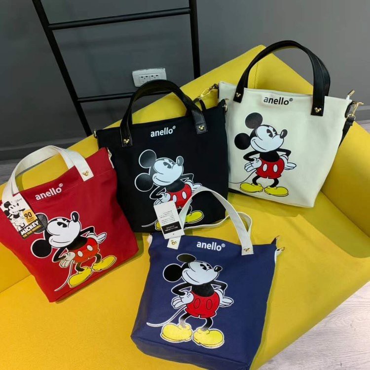 AND COD T181 TAS TOTEBAG WANITA MOTIF KARTUN WOMEN BAG FASHION KOREA TERLARIS GROSIR IMPORT MURAH COD