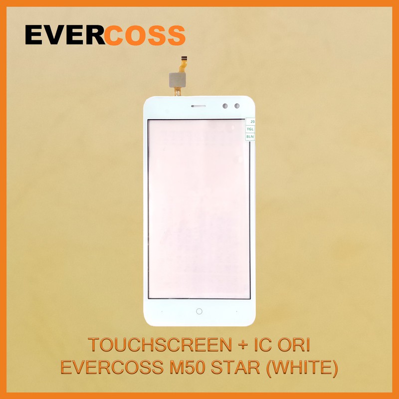 TOUCHSCREEN TS EVERCOSS M50 STAR ORI (WHITE)