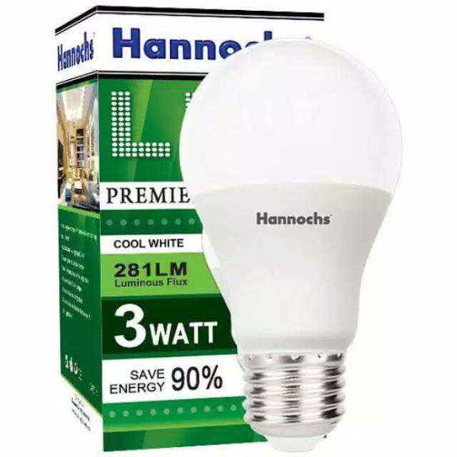 Lampu LED PREMIER 3 Watt/ 5 Watt/ 7 Watt/ 9 Watt/ 12 Watt/ 15 watt Hannochs