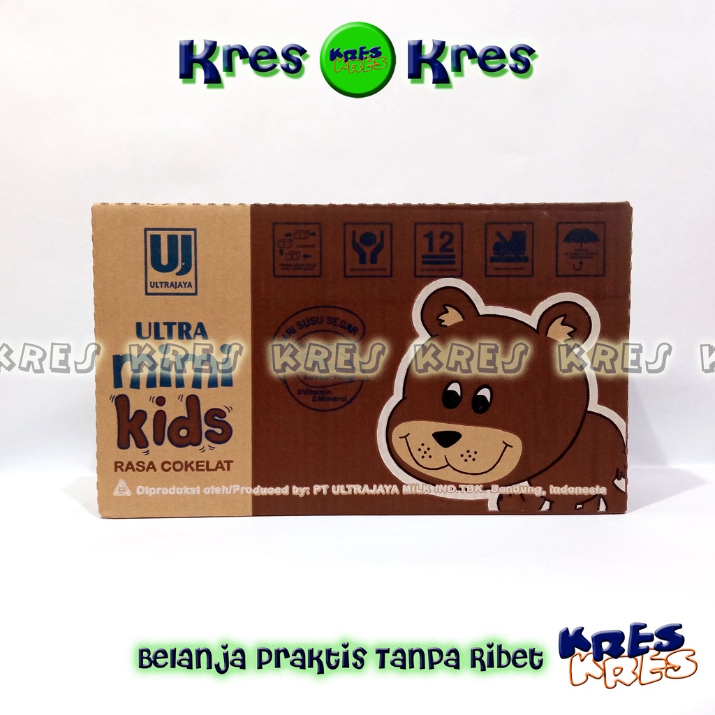 

KRES - Ultra Susu MIMI COKLAT Ultra Jaya Chocolate 40 x 125ml Karton