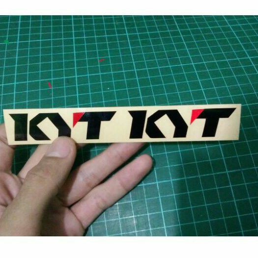 

STIKER helm KYT