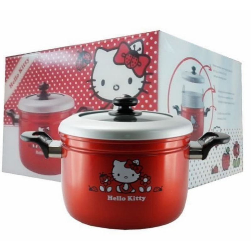 panca guna panci steamer rice cooker maspion 24cm hello kitty