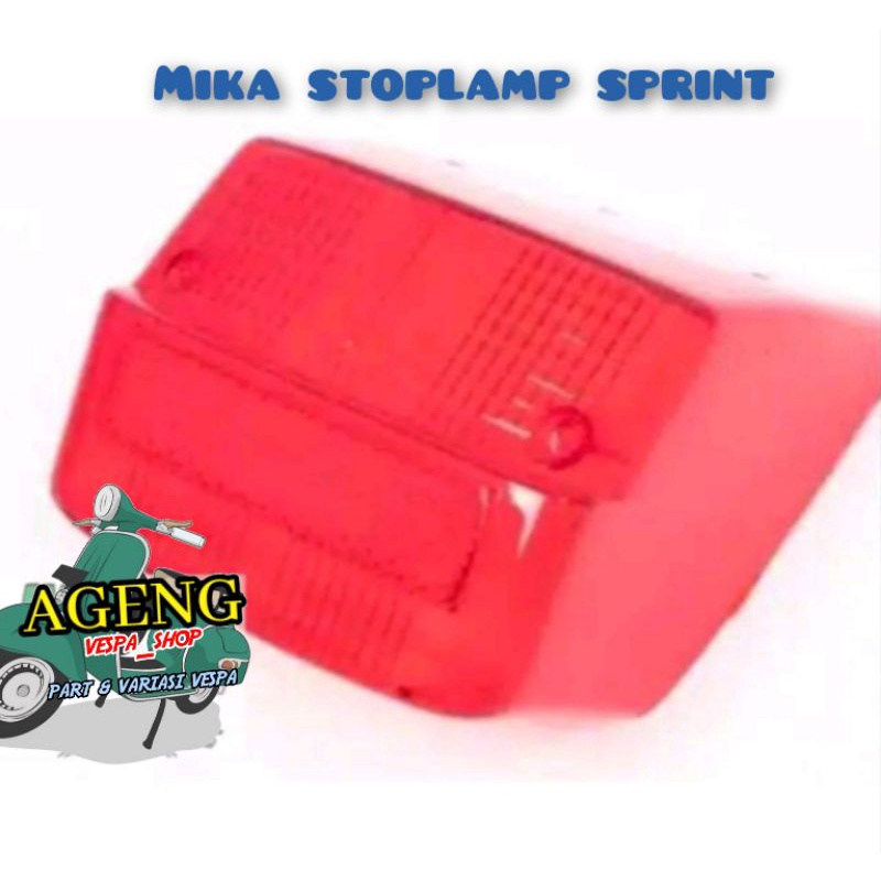 MIKA STOPLAMP SUPER SPRINT MIKA LAMPU BELAKANG VESPA SUPER SPRINT
