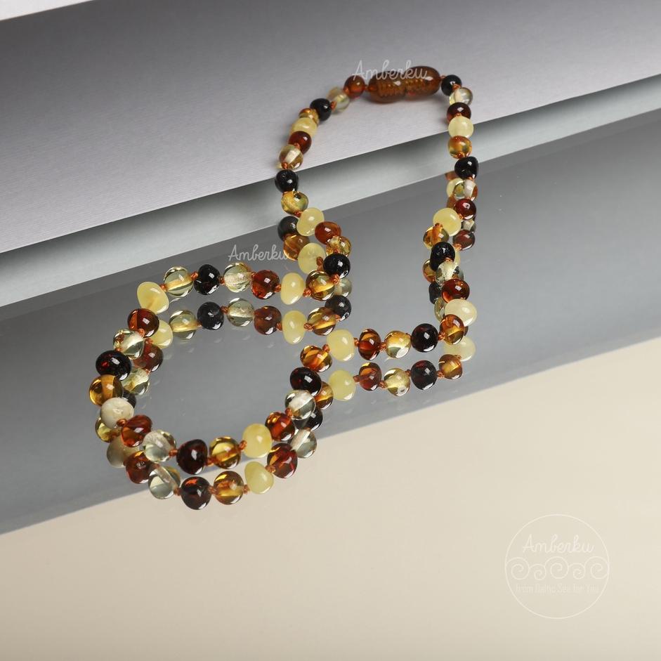 LANGSUNG KIRIM.. AMBERKU Set Kalung Amber Bayi Balita K11AP