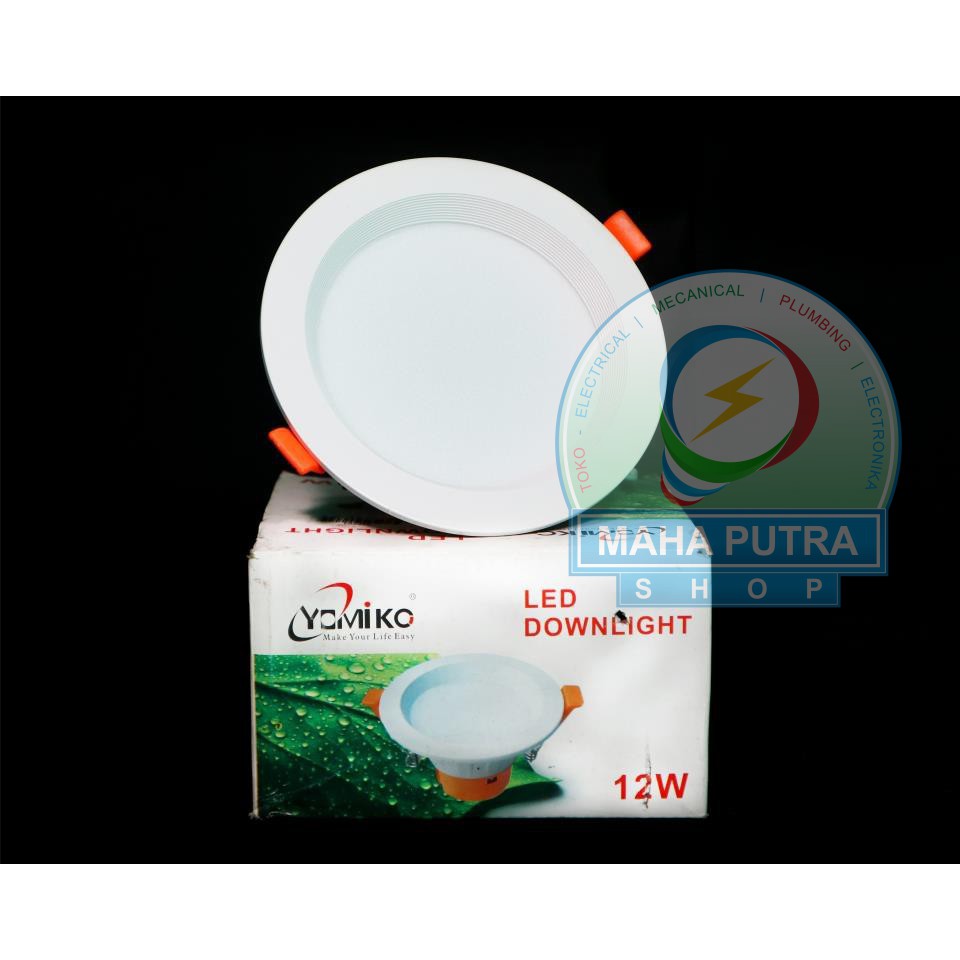DOWN LIGHT LED 12 WATT KL-6712 YOMIKO. LAMPU PLAFON