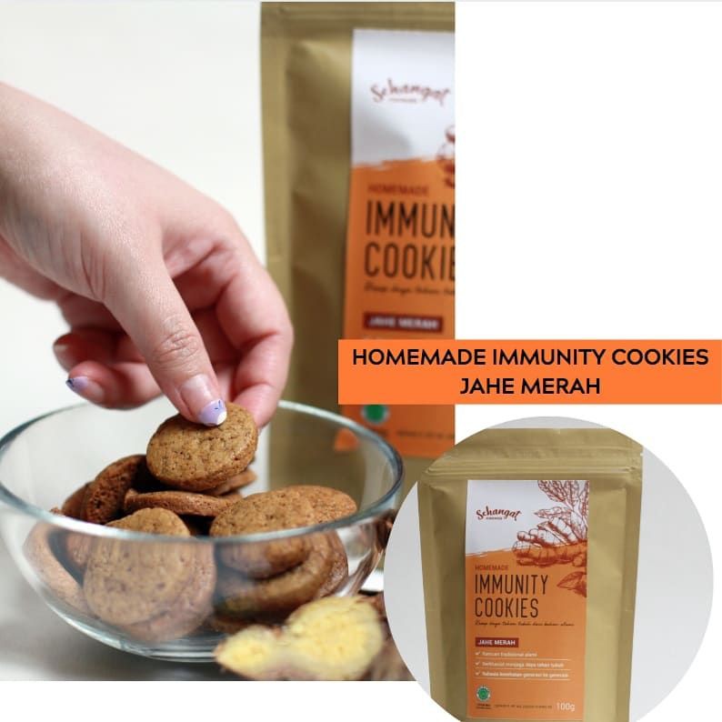 

ORIGINAL SEHANGAT IMMUNITY COOKIES / MADU / JAHE MERAH/ HONEY/ GINGER COOKIES