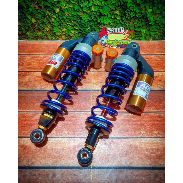 Shockbreaker Showa Advantage CNC Stell Tabung Atas Ukuran 340Mm Bebek Wave 110 125 RX King Thailand.