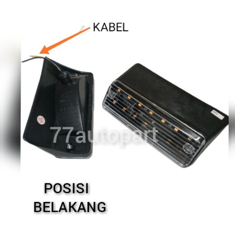 Lampu sen bemper kijang grand rover jantan model led