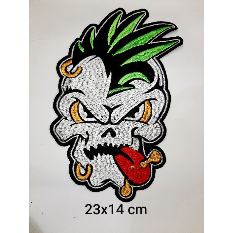 bordir/emblem punk ukuran besar