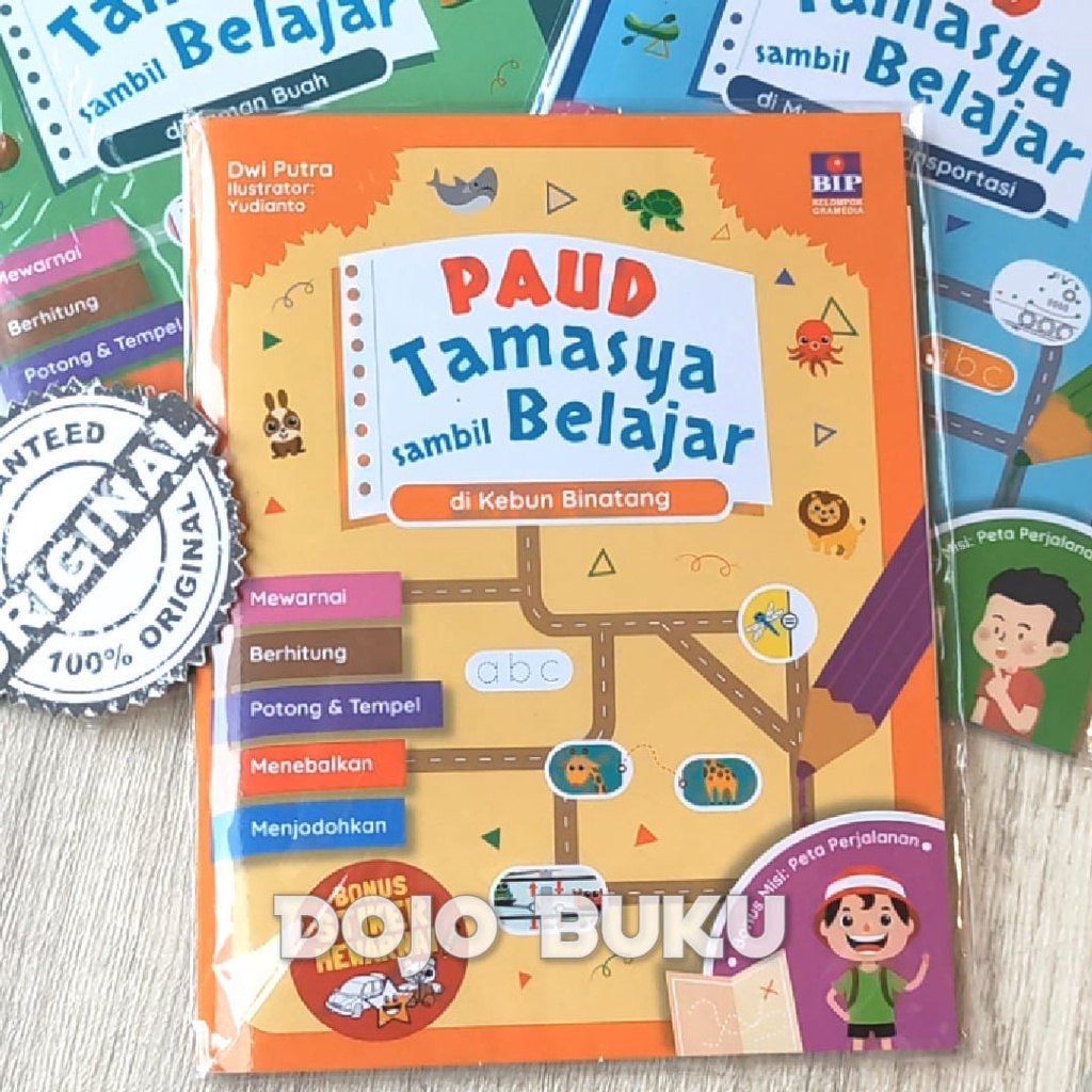 Buku Seri Paud Tamasya Sambil Belajar by Dwi Putra