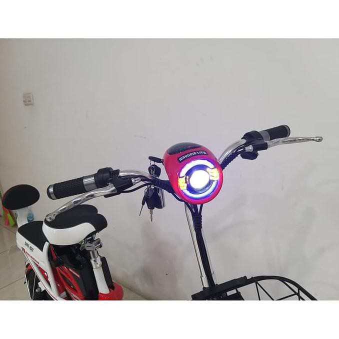 Sepeda Listrik Super Rider Type Mars Platinum