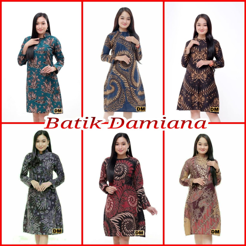 Ori Batik Dianputri | Tunik Batik Wanita Motif Batik Dianputri