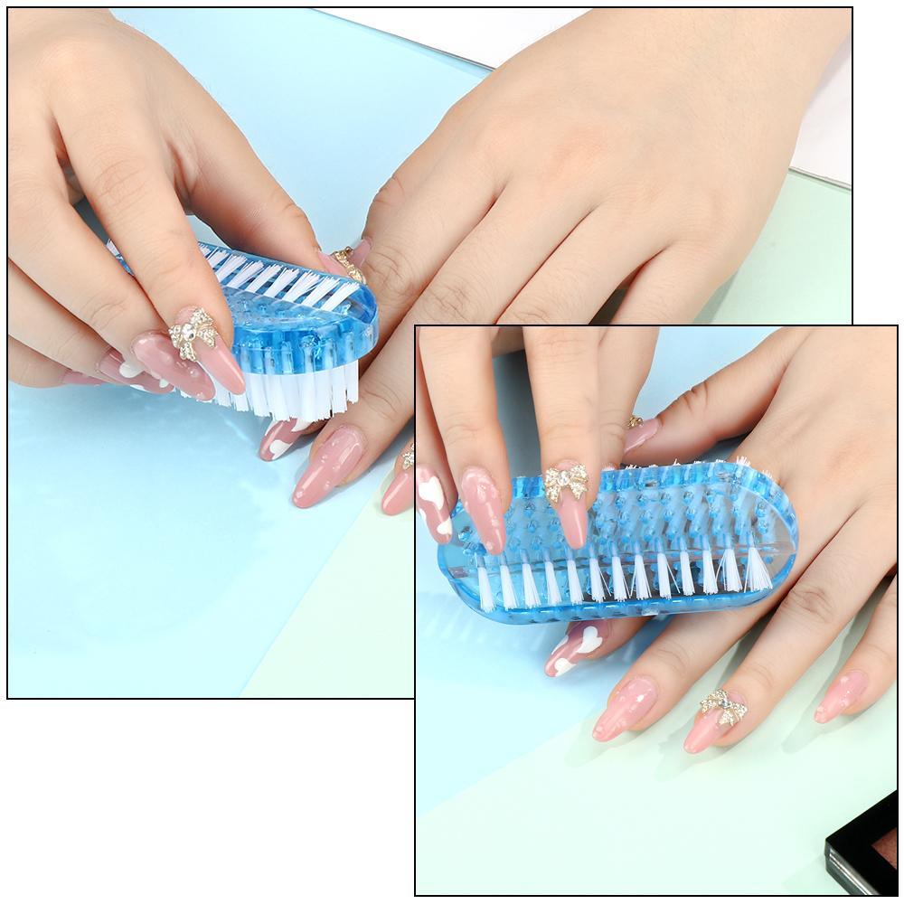 R-flower Nail Brush Awet Praktis Menghilangkan Kotoran Pembersih Debu