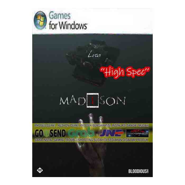 MADISON - PC DVD GAMES HORROR