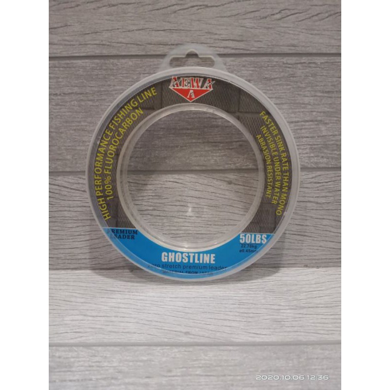 LEADER AEWA GHOSTLINE 100% FLUOROCARBON PREMIUM
