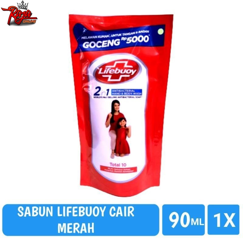 LFB9 - LIFEBUOY Body Wash Mildcare Pouch 90ml