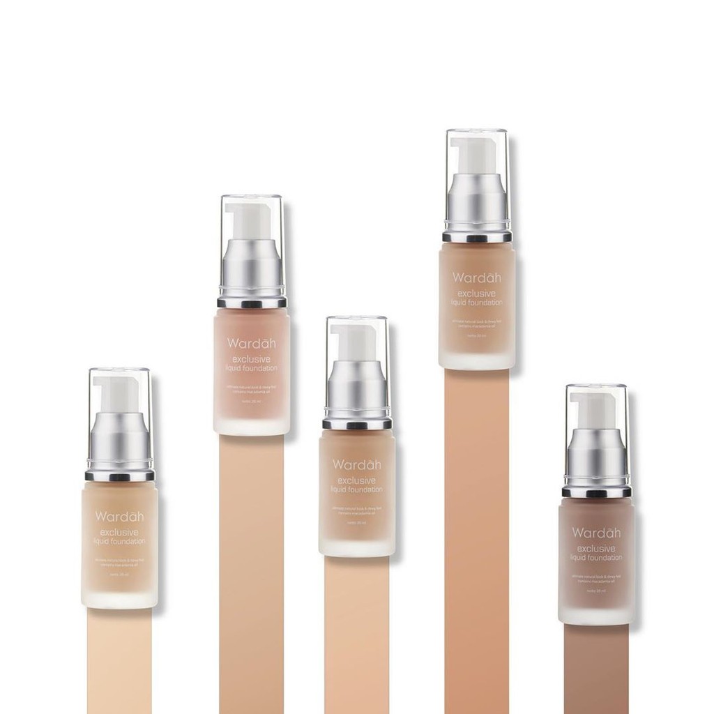 Wardah Exclusive Liquid Foundation -  20 ml