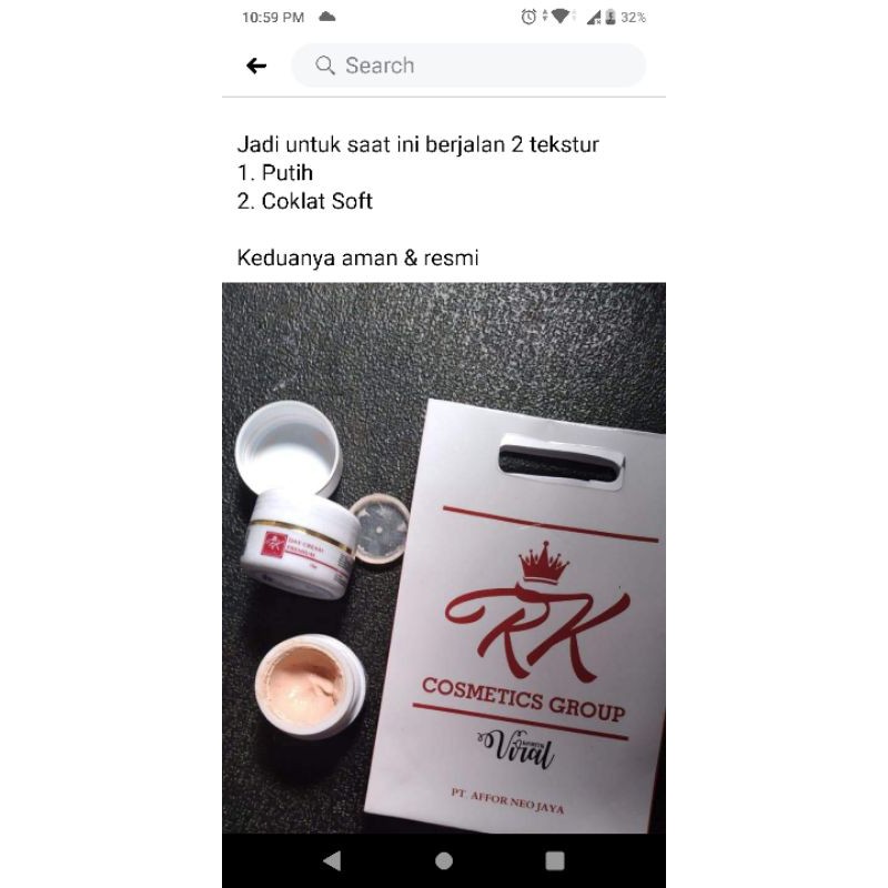 RK GLOW PREMIUM / RK GLOW ACNE BPOM ORI