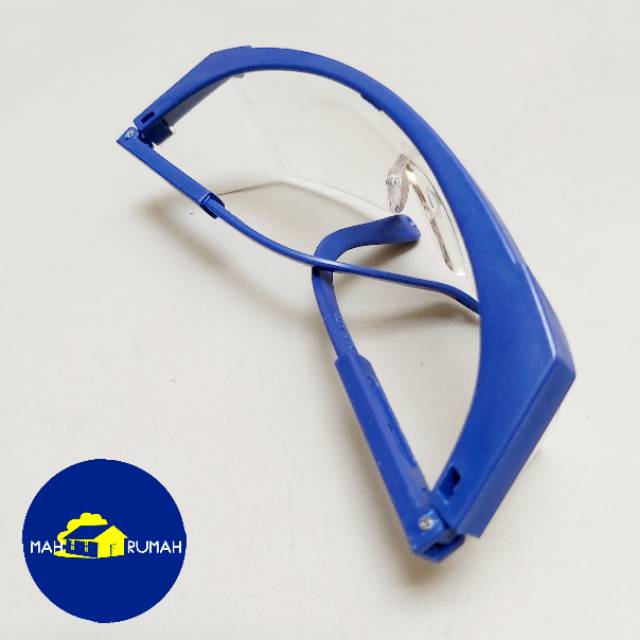 Kacamata Safety Goggle Las Gurinda Gerinda Clear Bening Google - XENON