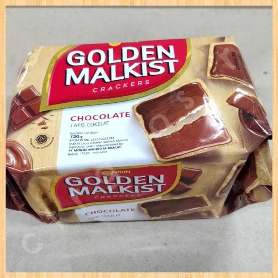 

BISKUIT NISSIN GOLDEN MALKIST COKELAT 120GR