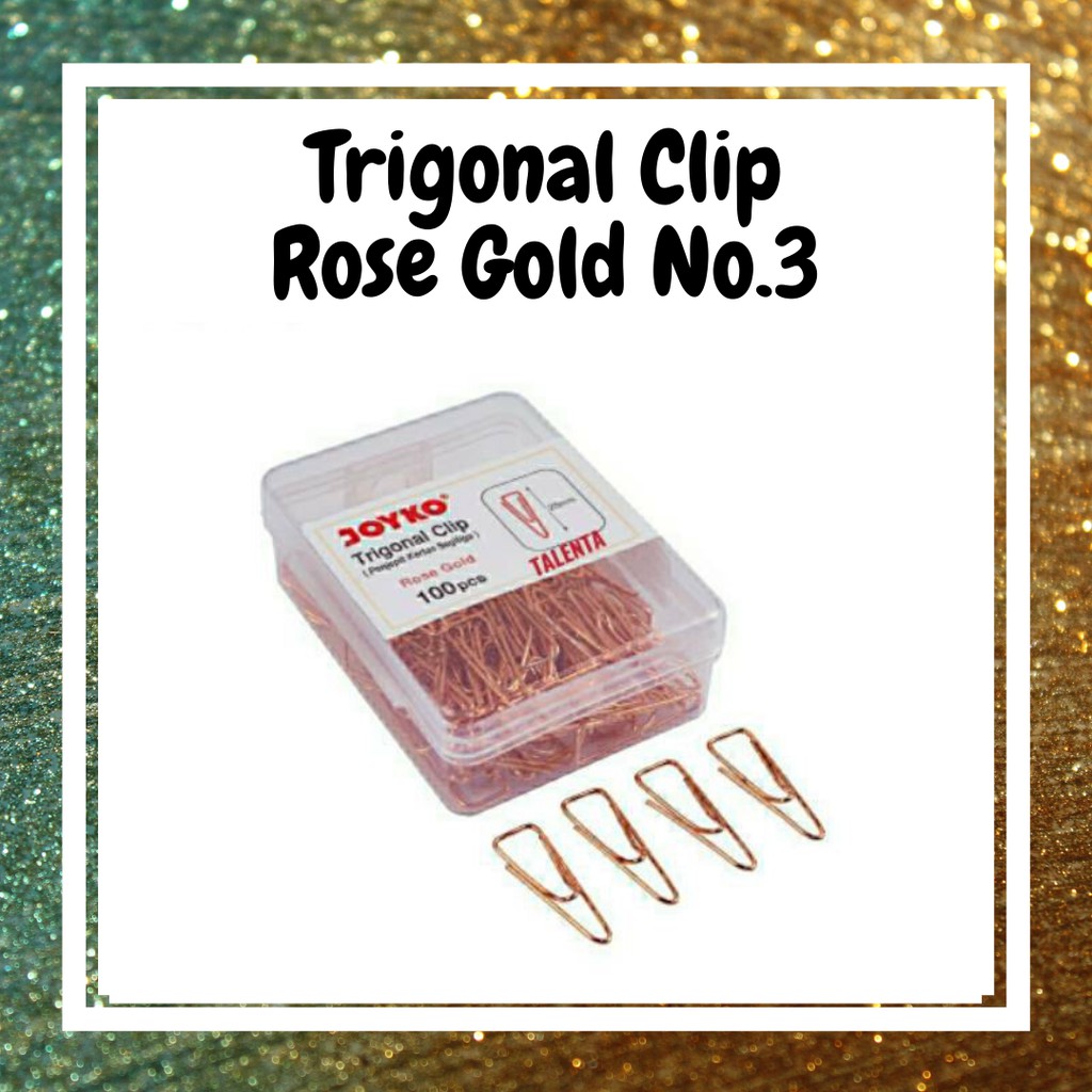 

Trigonal Clip Rose Gold No.3