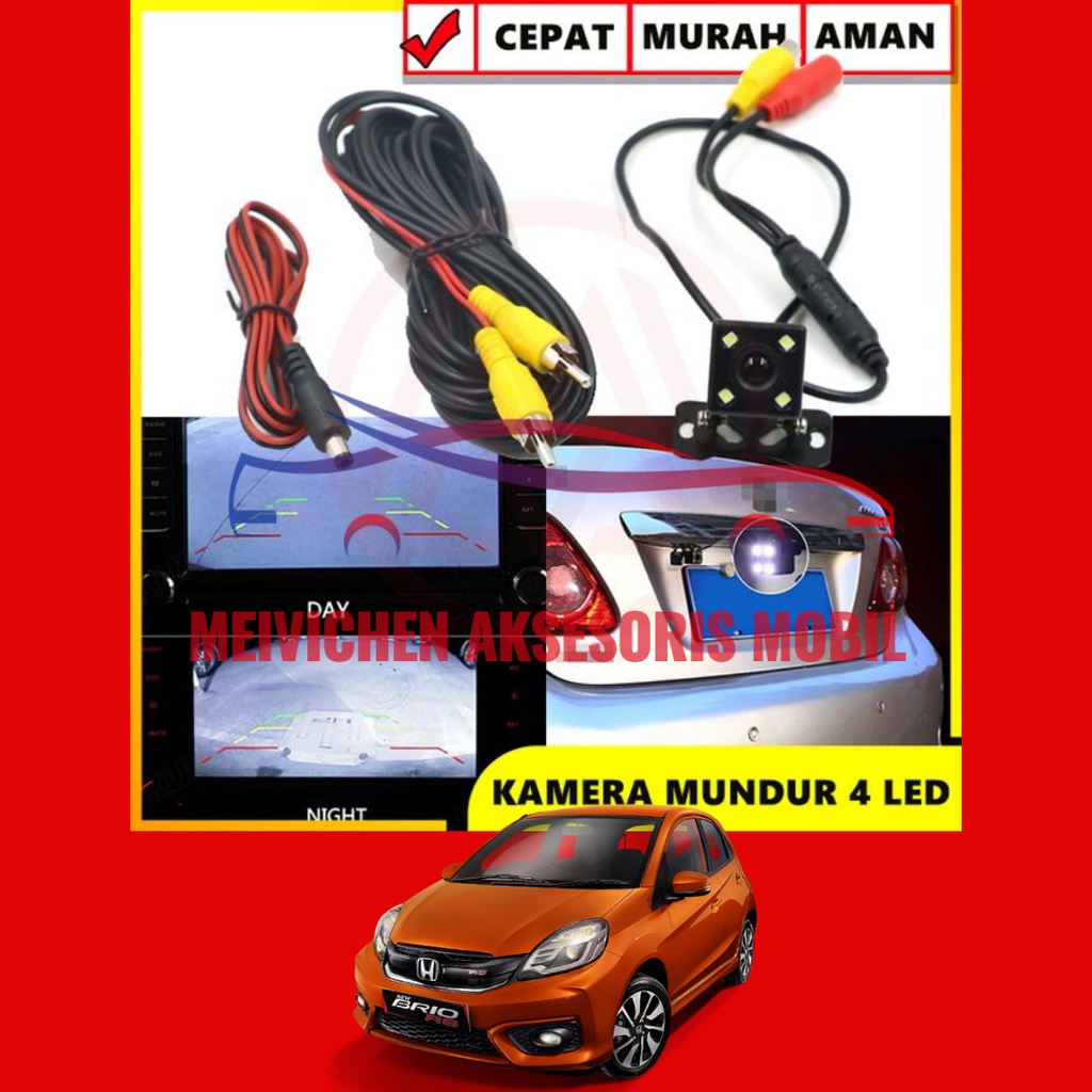 UNIVERSAL CCD Camera Kamera Mundur Belakang Mobil  New Brio